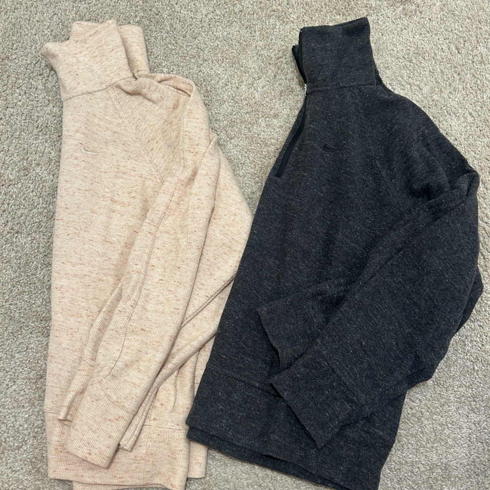 Cozy Women's Sweater Set - Cream and Black